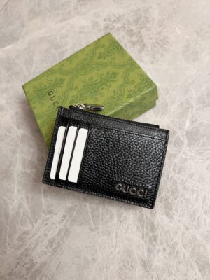 [구찌] 구찌 로고 지퍼 카드 케이스