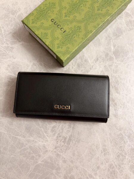 [구찌] 구찌 로고 장지갑