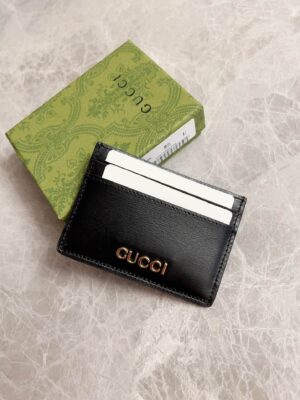 [구찌] 구찌 로고 지퍼 카드 케이스