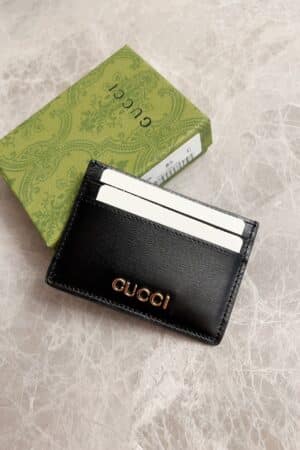 [구찌] 구찌 로고 지퍼 카드 케이스