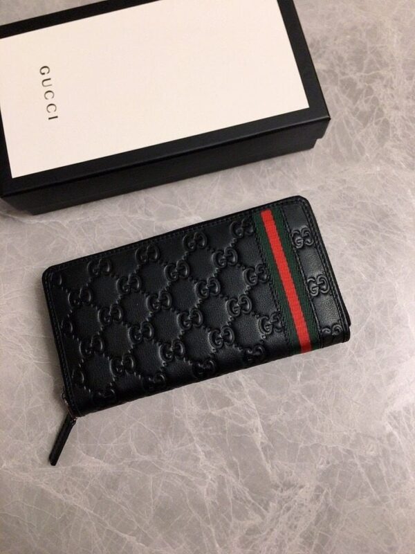 [구찌] 오피디아 엠보스  지퍼 지갑