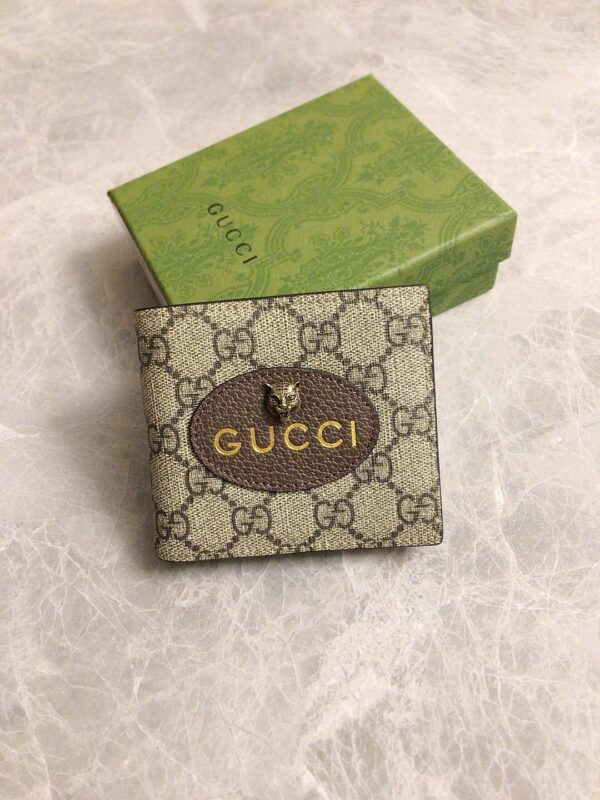 [구찌] 네오 빈티지 GG 수프림 지갑