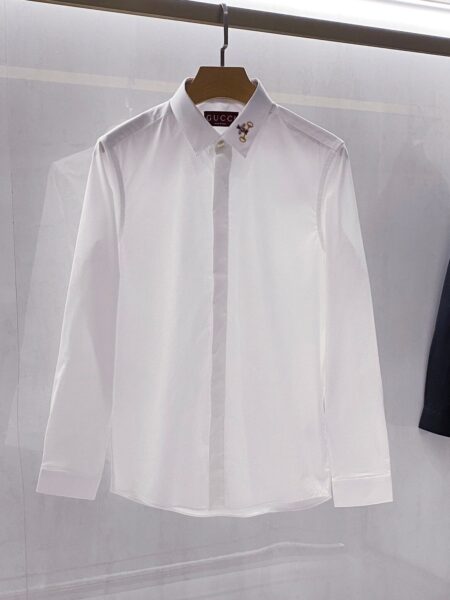 [구찌] 자수 패턴 칼라 셔츠