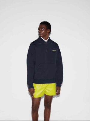 [구찌] 로고 패치 저지 하프 지퍼 재킷 814583 XJG10