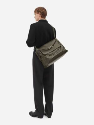 [보테가베네타] 안디아모 메신저 백 라지/사이프러스(최상급)