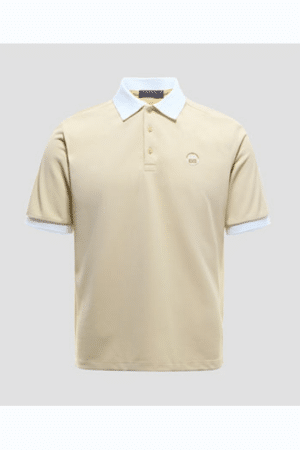 [지포어] 티셔츠 테이프 디테일 폴로 GMTCM25202WHX