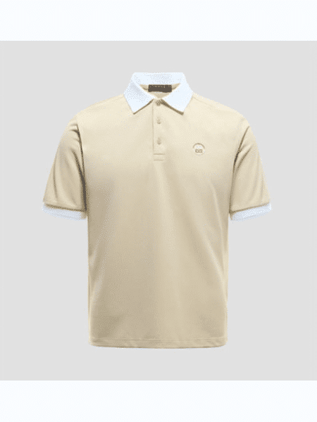 [지포어] 티셔츠 테이프 디테일 폴로 GMTCM25202WHX