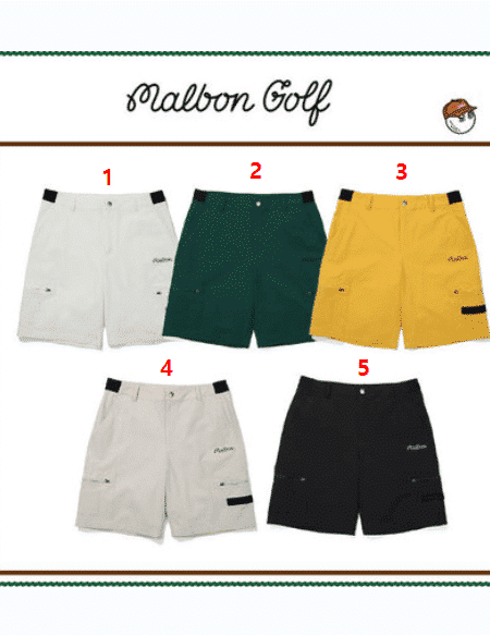 [말본] M 여름 카고 팬츠 (5 COLOR)