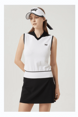 [PXG] 카라 니트 베스트 PJMCW4219 (2 COLOR)