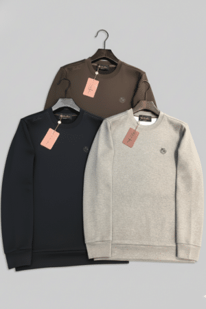 [로로피아나]  크루넥 스웨트 셔츠 (3 COLORS)