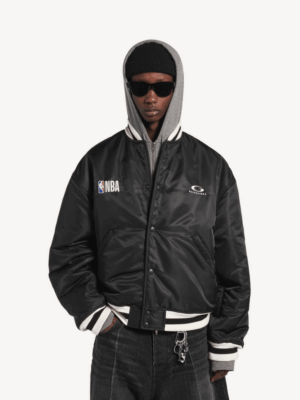 [발렌시아가] 남성 발렌시아가 | Nba 콜라보레이션 코치 재킷 블랙 864834