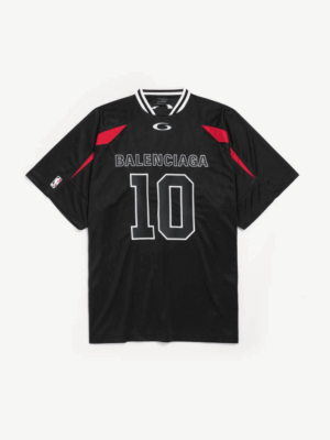 [발렌시아가] 남성 발렌시아가 | Nba 콜라보레이션 오버사이즈 티셔츠 블랙/멀티컬러 863852