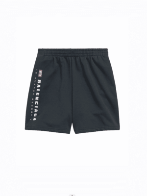 [발렌시아가] 유니티 플리스 스포츠 쇼츠