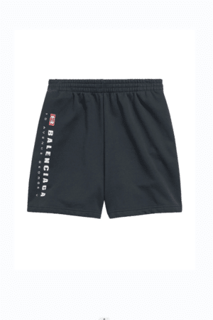 [발렌시아가] 유니티 플리스 스포츠 쇼츠