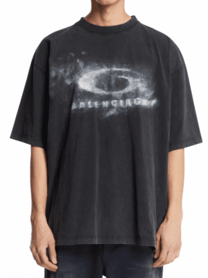 [발렌시아가] 루즈핏 크루넥 반팔 티셔츠 764235