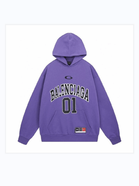 [발렌시아가] 남성 바스켓볼 시리즈 - 라지 핏 후디 821861