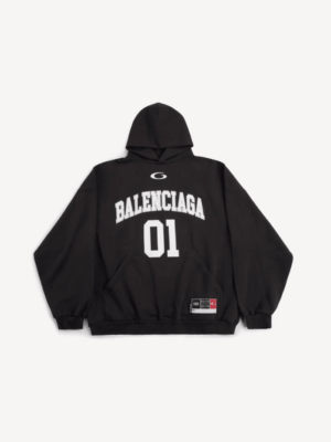 [발렌시아가] 남성 바스켓볼 시리즈 - 라지 핏 후디 821861