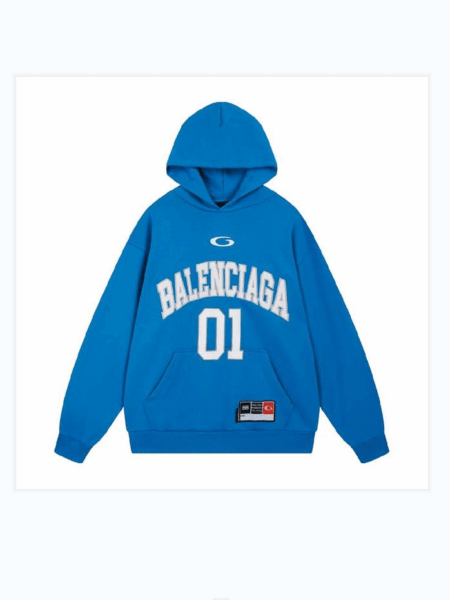 [발렌시아가] 남성 바스켓볼 시리즈 - 라지 핏 후디 821861