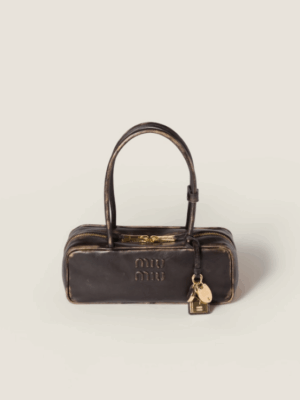 [미우미우] 스몰 보 탑 핸들 백 5BB173