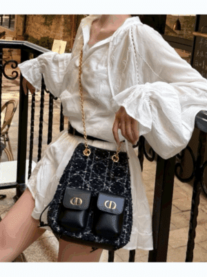 [디올] 미디엄 카로 멀티캐리 체인 백팩 M3375UDFG