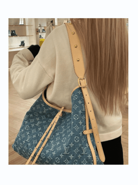 [루이비통] 캐리올 데님 MM 백 M46855