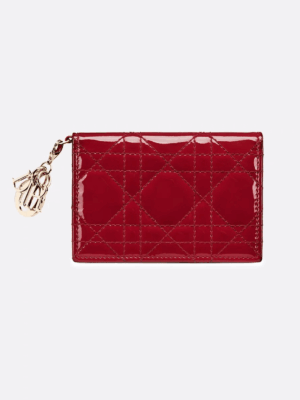 [디올] Lady Dior Bloom 카드 지갑 S0011OVRB