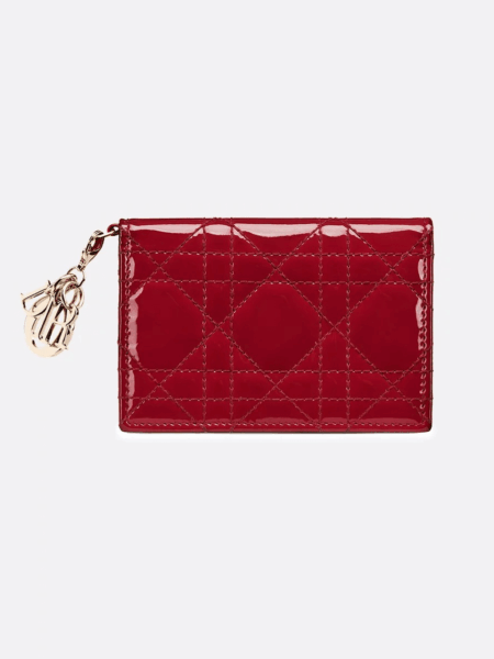 [디올] Lady Dior Bloom 카드 지갑 S0011OVRB