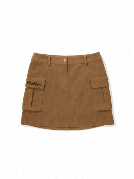 [말본] 여성 카고 코듀로이 스커트 (2 COLORS)