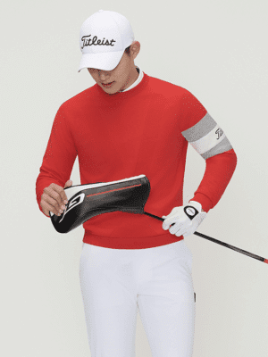 [타이틀리스트] 라운드 넥 스웨터 (3 COLORS)