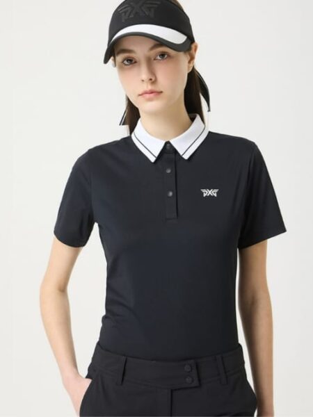 [PXG] 여성 여름 쿨 폴로 숏 슬리브 티셔츠 PJMCW221701 (3 COLORS)