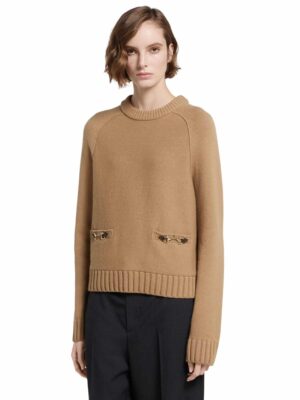 [구찌] 홀스빗 울 캐시미어 탑 836460