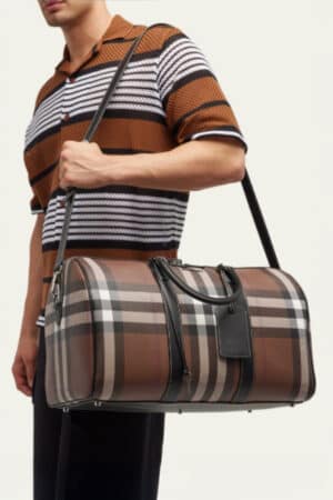 [버버리] 빈티지 체크 보스턴백 8052773