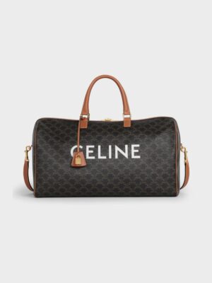 [셀린느] 라지 보야지 보스턴백 트리옹프 탄 191472BZK