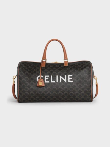 [셀린느] 라지 보야지 보스턴백 트리옹프 탄 191472BZK