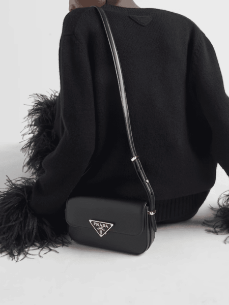 [프라다] 가죽 숄더백 1BD339