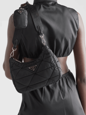 [프라다] 리나일론 패딩 숄더백 1BC151