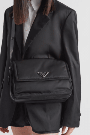 [프라다] 미디엄 리나일론 패딩 숄더백 1BD255