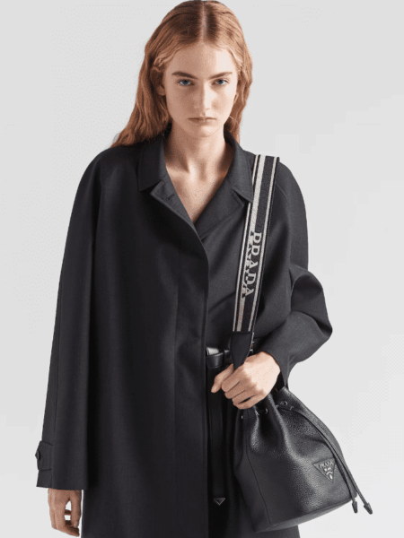 [프라다] 가죽 버킷 백 1BE060