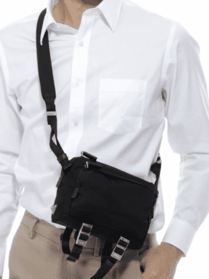 [프라다] 테수토 나일론 포코노 크로스백 2VH043