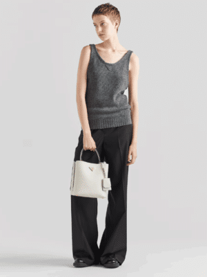 [프라다] 사피아노 미디엄 레더 토트백 1BA212