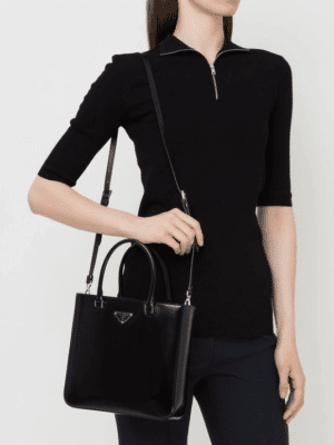 [프라다] 브러쉬드 토트백 1BA330