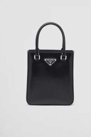 [프라다] 브러쉬드 가죽 스몰 토트 백 1BA331