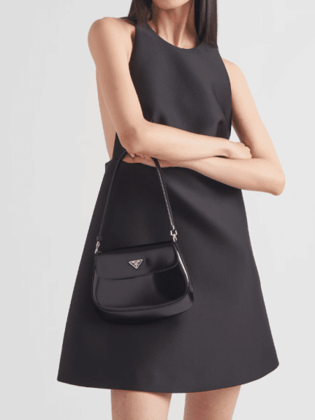 [프라다] 클레오 브러시드 플랩백 1BD311
