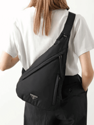 [프라다] 리나일론 및 가죽 백팩 2VZ092