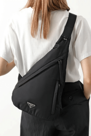 [프라다] 리나일론 및 가죽 백팩 2VZ092