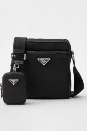 [프라다] 리나일론 및 사피아노 숄더백 2VH112