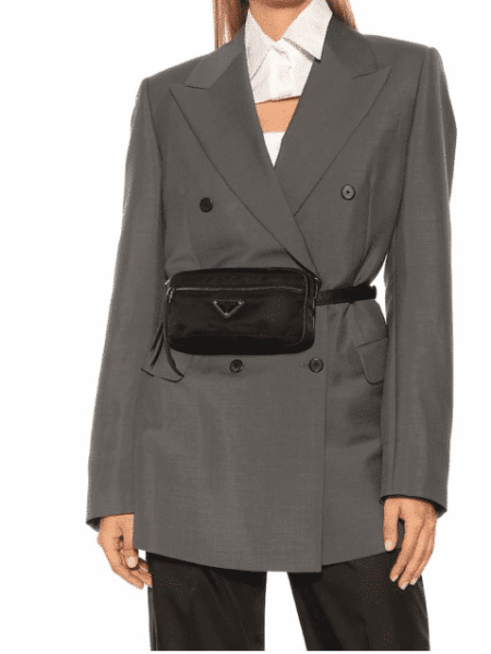 [프라다] 나일론 벨트백 1BL012