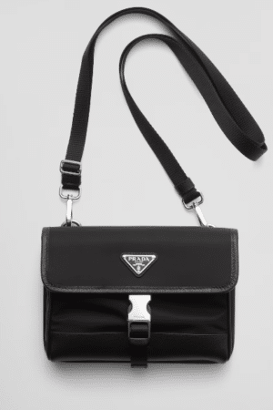 [프라다] 리나일론 및 사피아노 가죽 스마트폰 케이스 2ZH108_2DMH_F0002