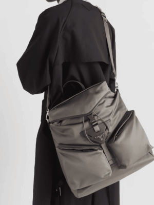 [프라다] 리나일론 가죽 레더 백팩 2VZ108