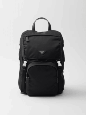 [프라다] 리나일론 및 사피아노 가죽 백팩 2VZ135